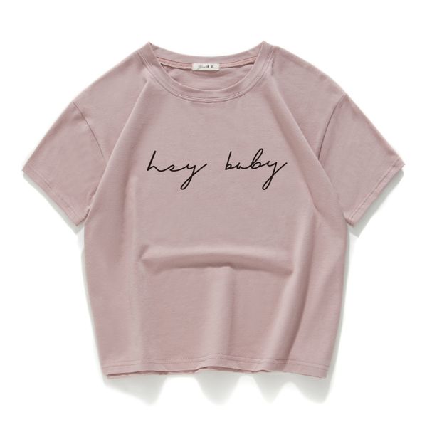 

100% cotton tshirt women casual coffee color women's t shirt short sleeve size t-shirt tees 2018 summer high quality