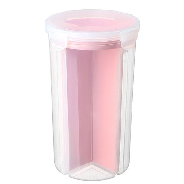 

compartment sealed fresh storage bottle container multi-function home kitchen refrigerator dry fruit grain storage bottle