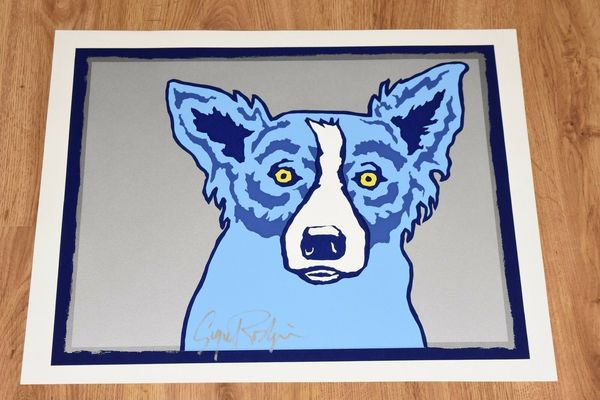 

george rodrigue blue dog dog home decor handcrafts /hd print oil painting on canvas wall art canvas pictures 200913