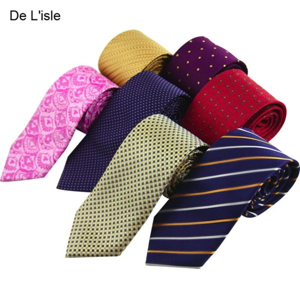 

brand new 8.5cm handmade jacquard necktie nano waterproof business party gift packing, Blue;purple