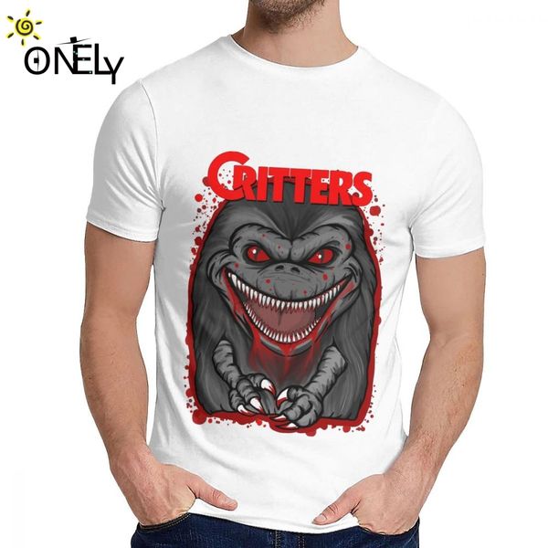 

pure cotton critters 80s movie monsters t shirt men custom quality classic o-neck tee shirt