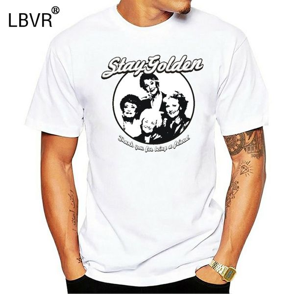 

men golden girls stay golden graphic t-shirt picture frame