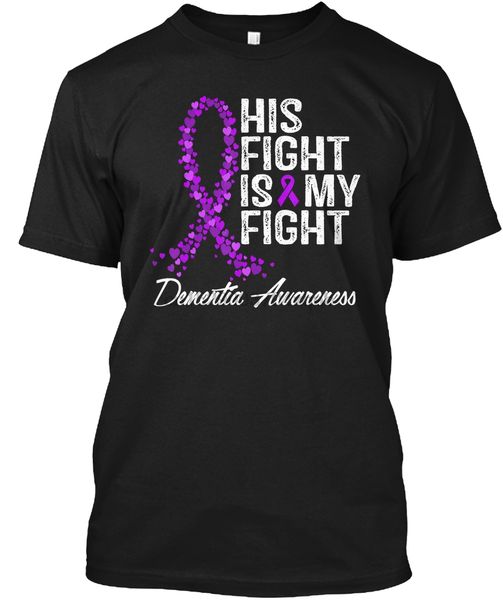 

men t shirt dementia awareness his fight is my fight women tshirt