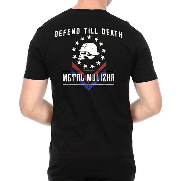 

2019 fashion brand of funny homme fashion men defend t shirt black hip-hop tee t-shirts clothing apparel tees
