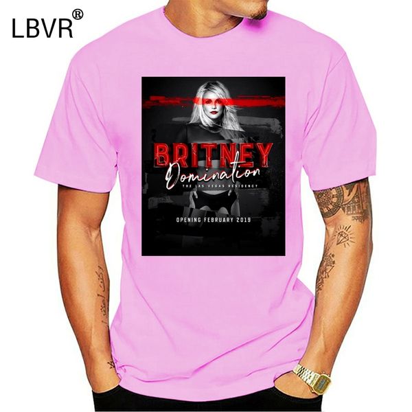 

new britney spears 'domination' tour 2019 las vegas black t-shirt size s to 3xl