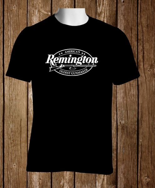 

remington firearms oldest gunmaker black t-shirt