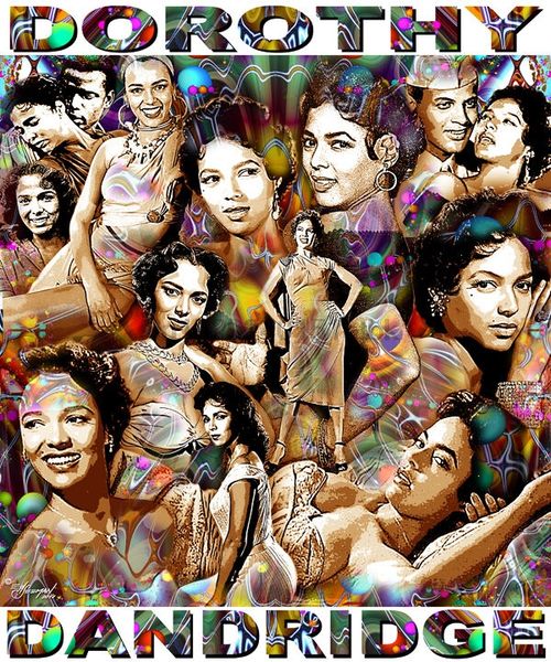 

dorothy dandridge tribute t-shirt or print by ed seeman