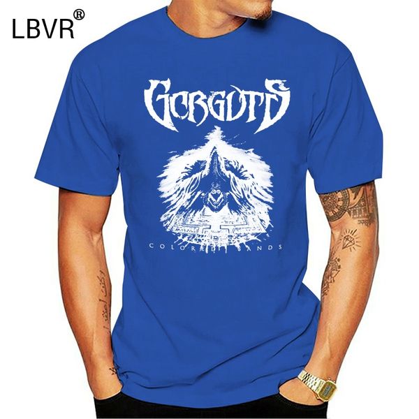 

смешные люди тенниска женщины новизна тенниску gorguts цветные пески t-shirt