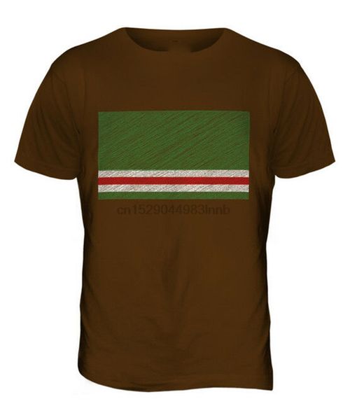 

ichkeria scribble flag mens t-shirt tee gift football shirt round neck tee shirt