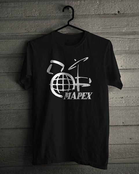 

new mapex professional drumset black t-shirt size s-5xl