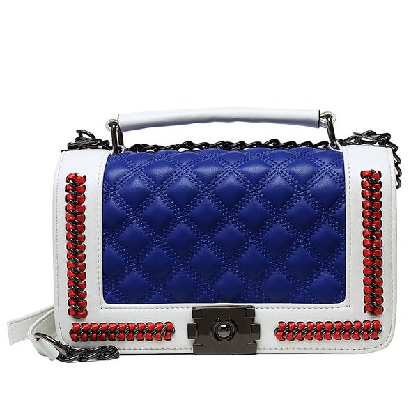 

single luxurys sandy beach chain rhombic main korean square lattice designers new crossbody bag sacs à shoulder small version high-end jaux