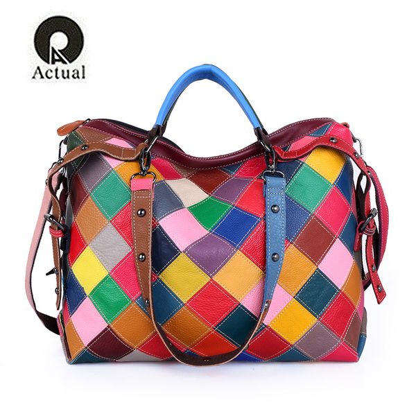 

2020 new extravagant real women leather bag fashion snake pattern splicing fringe large capacity single shoulder messenger bag
