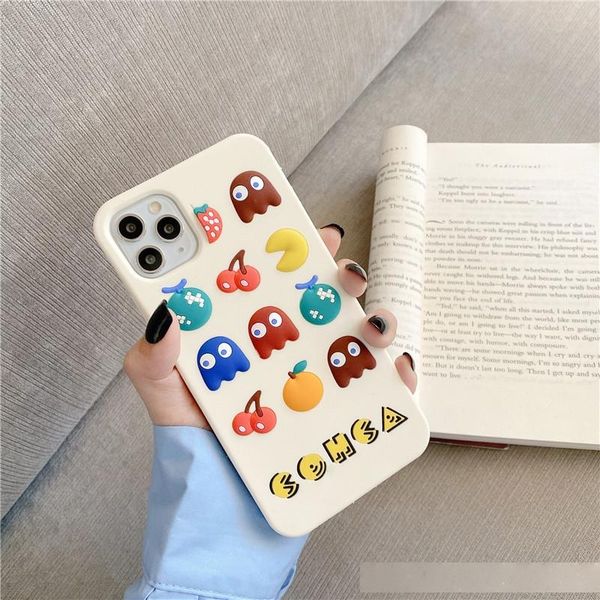 

net red ins doudou applicable 11promax 11 phone case silicone x/xs drop-resistant xr female se for apple 8plus