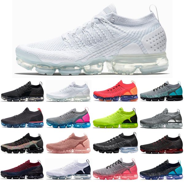 

max air vapor 2.0 men women running shoes triple black red orbit oreo mens womens trainers sports sneakers runners