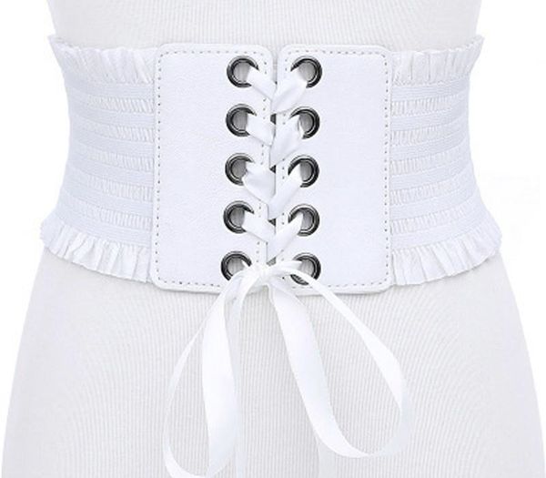 

new black bow fold cummerbunds female woman belt cummerbund wide women's belts punk fashion dress waistbands lady, Black;brown