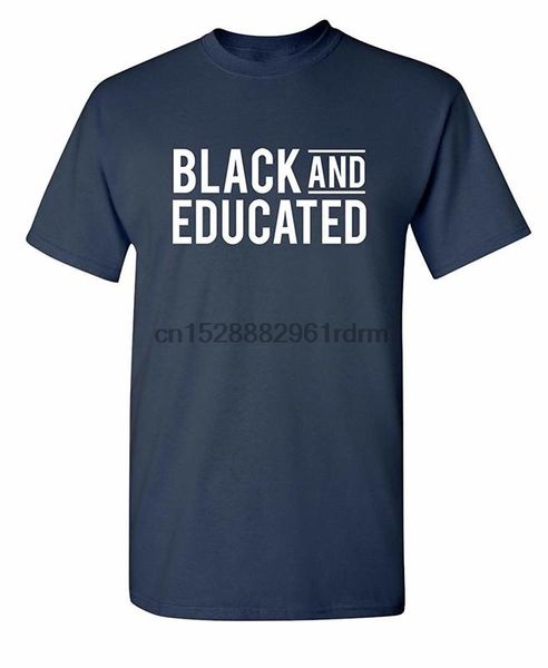 

clothing black and educated graphic novelty sarcastic funny t shirt