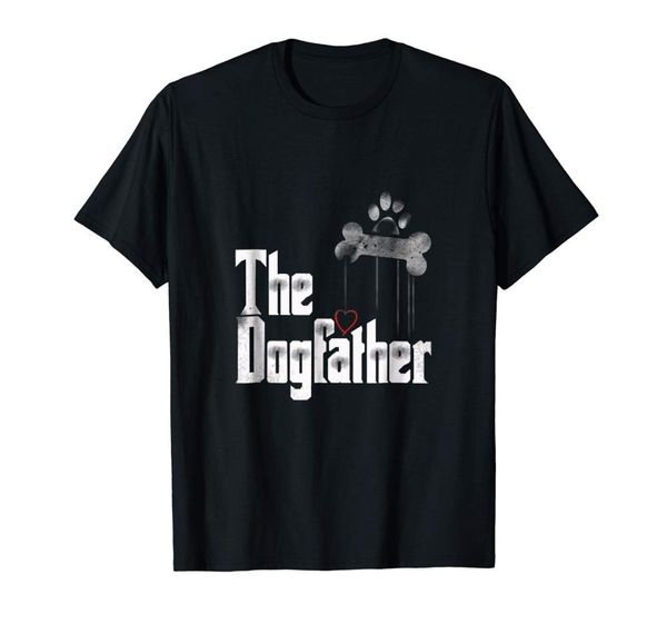 

men's the dog father shirt dad dog t-shirt, funny father's day tee 2019 summer fashion cross slim fit o-neck tee print shirt