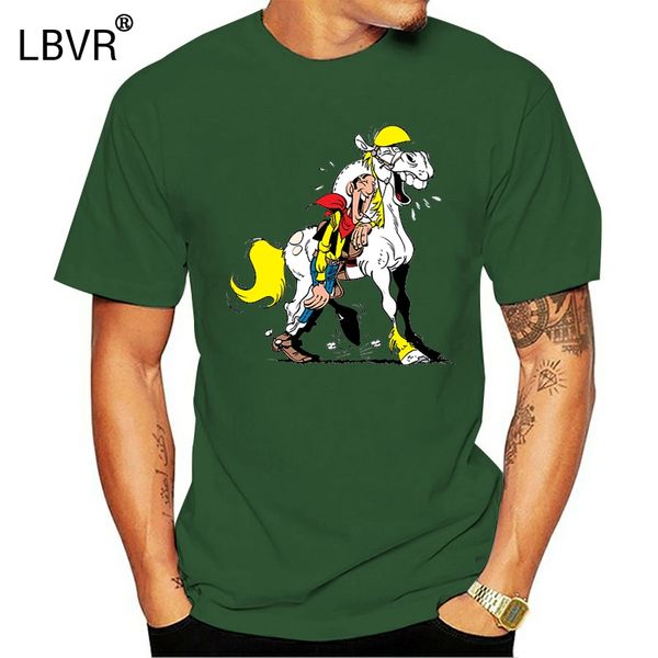 

lucky luke t shirt white плакат фильма все размеры s 5xl 012847