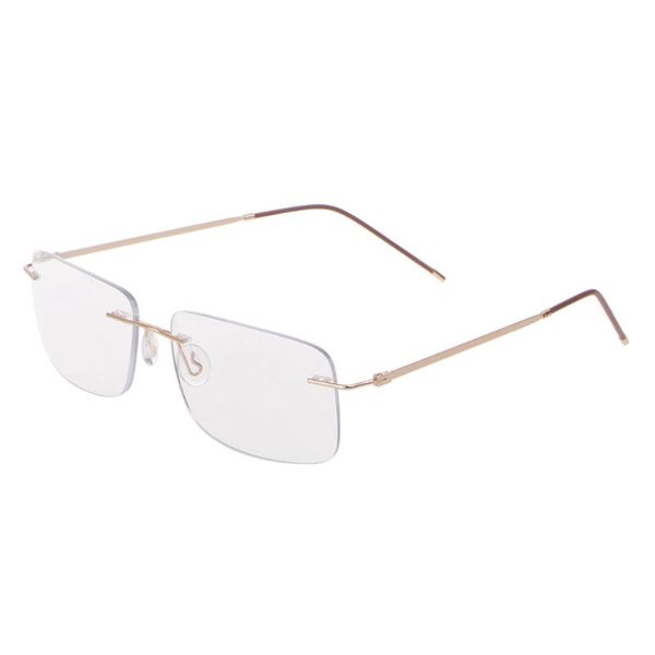 

ultra-light progressive multifocal presbyopia intelligent reading glasses rimless 2xpc, White;black