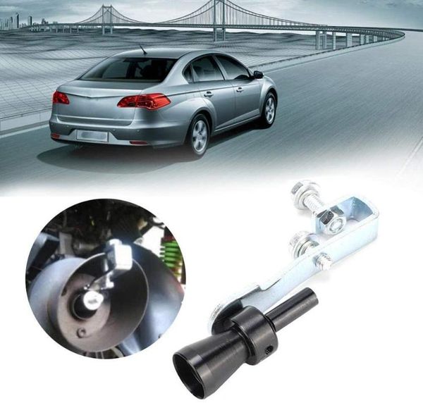 

l size car turbo sound whistle exhaust pipe tailpipe blow-off valve aluminum car modification
