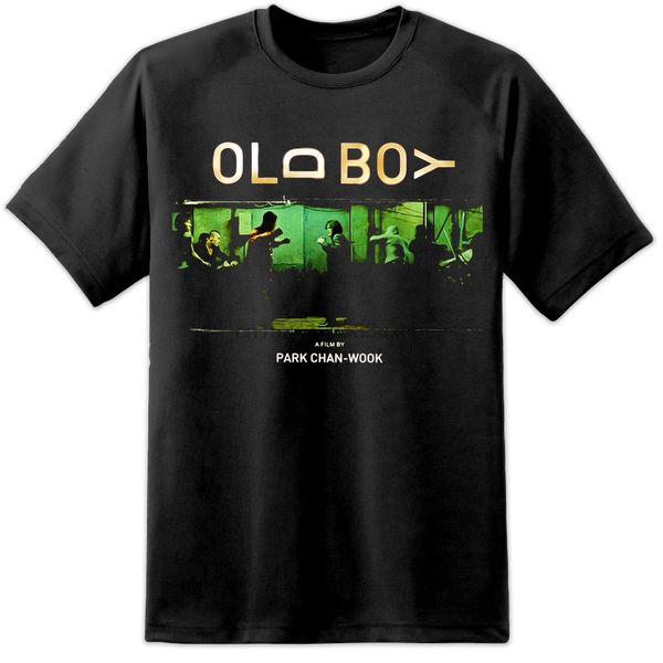

original oldboy movie poster t shirt dvd awesome front back print manga akira cool casual pride t shirt men new