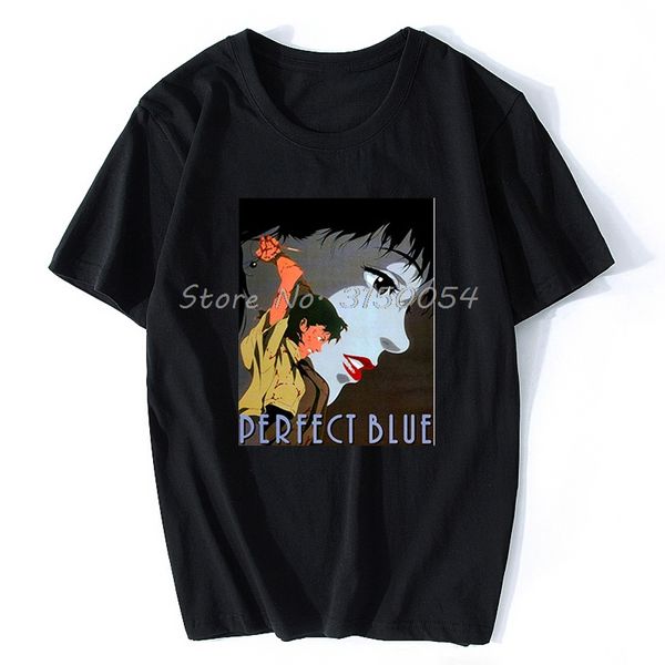 

perfect blue anime japanese t-shirt cotton men t shirt new summer tshirt cotton men vintage t shirt anime tees harajuku