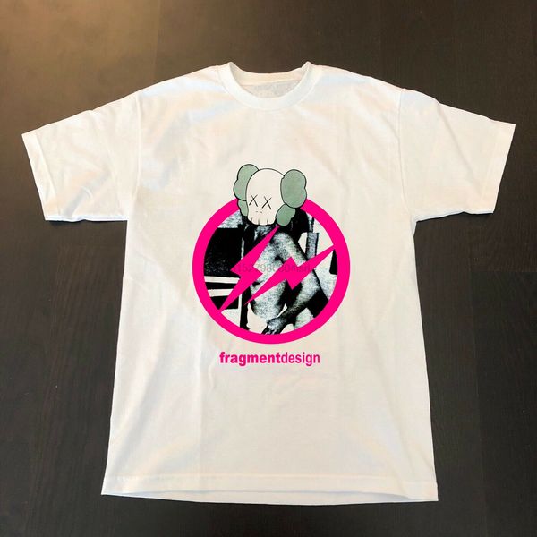 

rare-поддельный х fragment design круг девочка белая футболка top хорошего качества