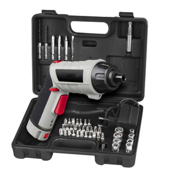 

4.8v cordless mini electric screwdriver drills set multifunction wireless screwdriver repair tools electric drill power tools