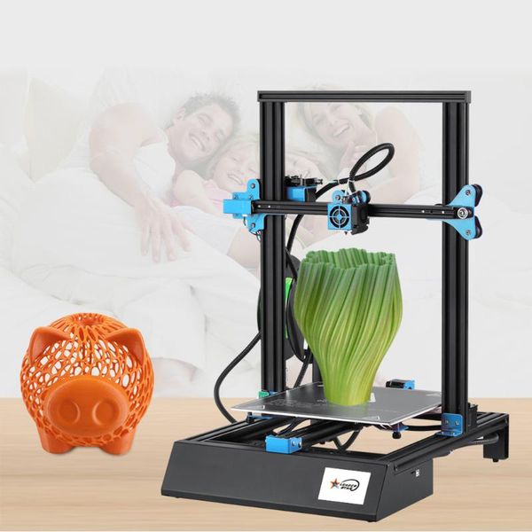 

m18pro 3d printers automatic feeding dual motor low noise 3.5 inches screen display 3dprinting machine resume power off printing