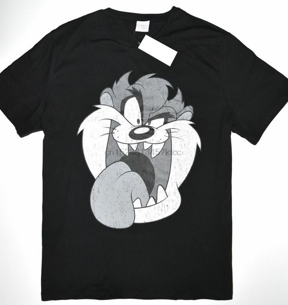 

таз t-shirt mens looney tunes 100% хлопок tazmanian devil uk размеры l для xxl slim fit plus размер футболочку