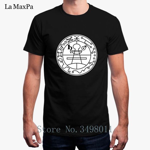 

высокое качество goetia seal of solomo футболка для мужчин лето 100% хлопка тенниска mens костюм плюс размер мужчины t рубашка с коротким ру