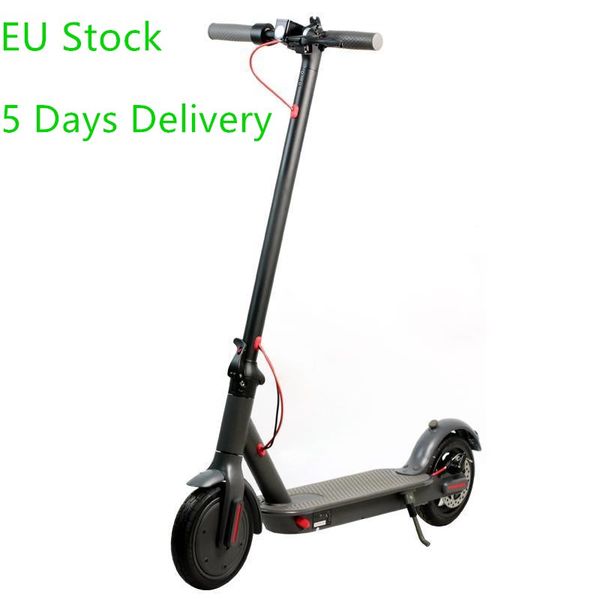 

eu stock adults folding electric scooter 2 wheel 500w foldable kick e scooters 8.5inch tire mini electric bicycle 25km/h, Silver;blue