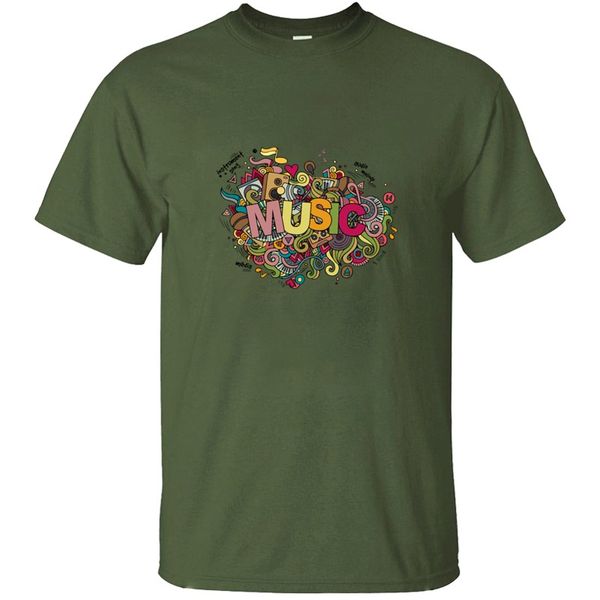 

create music, party, festival, rave, concert, dj t-shirt for men classical anti-wrinkle o neck leisure boy girl tshirts