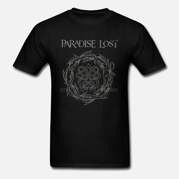 

paradise lost gothic doom metal rock official tee t-shirt mens tshirt men black short sleeve cotton hip hop t-shirt print