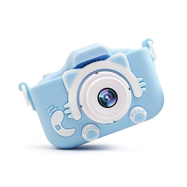 

anti-fall mini children front and rear double digital small slr cartoon cute camera toys