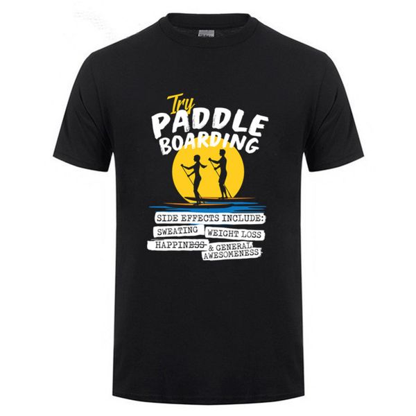 

men clothing new sup stand up paddle boarding girl akways up for a good men's print cotton t shirt