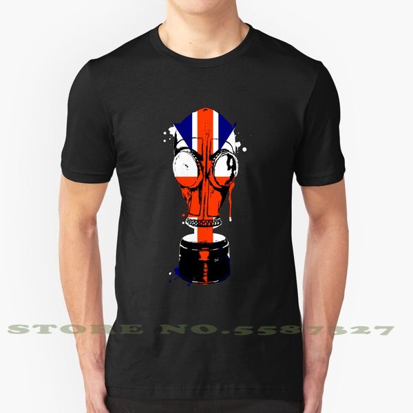 

mr.foster kf2 gas mask cool design trendy t-shirt tee mr foster killing floor 2 kf2 british gas mask splatter tag flag