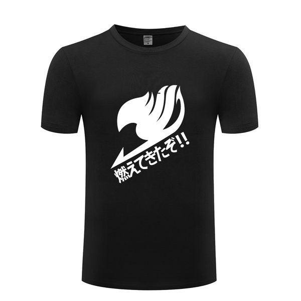 

fairy tail anime cartoon men's t-shirt t shirt men 2018 new short sleeve o neck cotton casual tee