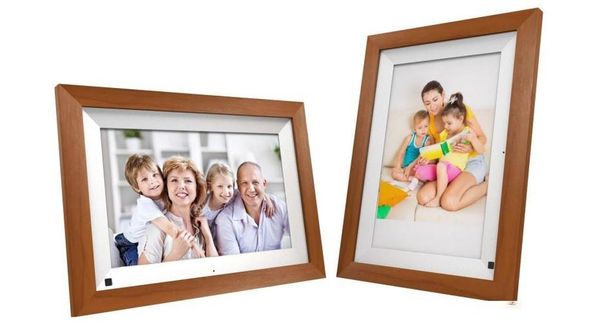 

10.1 inch wifi cloud ios android app remote p wooden digital frame