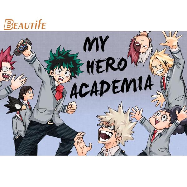 

paintings my hero poster cloth silk home decoration art fabric print 20x30cm,27x40cm.30x45cm