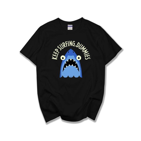

keep surfing dummies short sleeve tee t-shirt tshirts cute 100%cotton ing