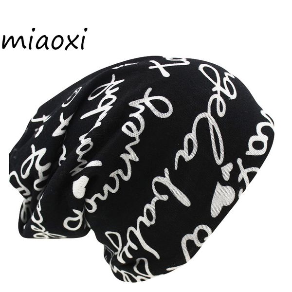 

miaoxi women's warm autumn knitting cotton letter style autumn hat ladies beanie scarf 2 use cap girls gorros women skullies, Blue;gray
