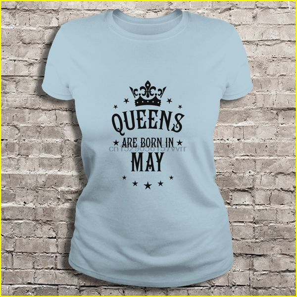 

men t shirt queens are born in may version3 women t-shirt