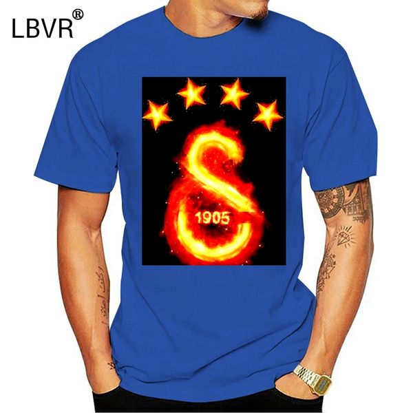 

galatasaray men fashion t-shirt personality fans tees turkey football super league short-sleeved shirts