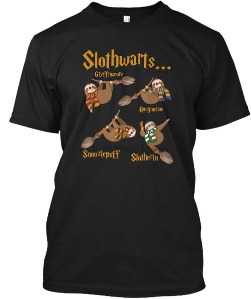 

men t shirt harry slothwarts funny sloth halloween c(1) women t-shirt