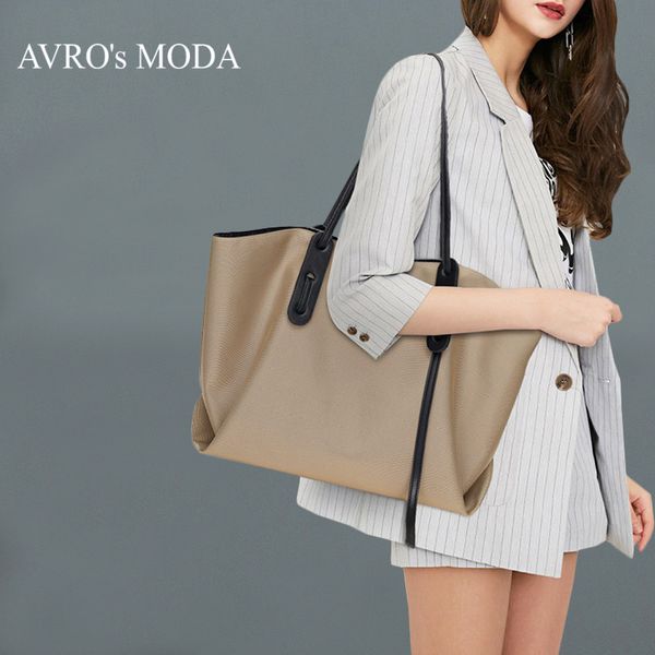 

avro's moda fashion casual shoulder bags for women 2020 ladies luxury waterproof handbags tote oxford cloth bag t200914