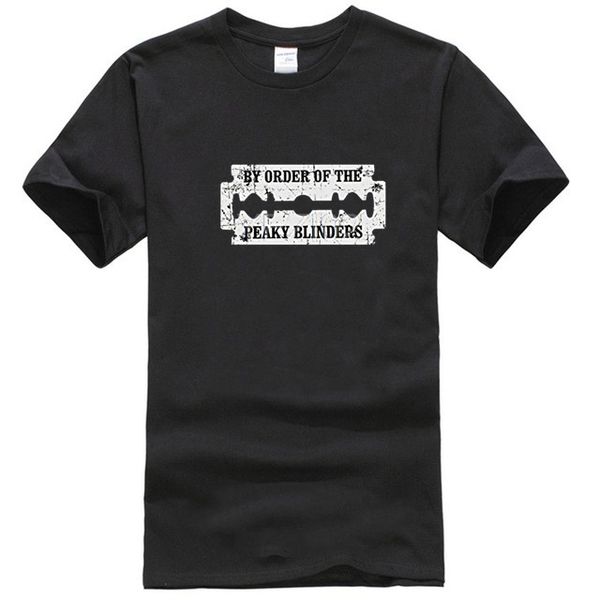

by order of the peaky blinders razor blade men's t-shirt