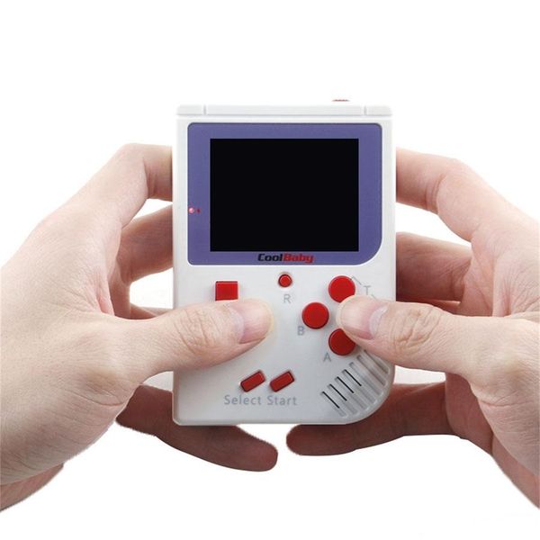 

wholesale coolbaby rs-6 portable retro mini handheld game console 8 bit 2.0 inch lcd color children game player