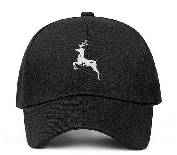 

new reindeer embroidery design basebll cap cotton hat fashion dad hat spring and autumn cap women hat dropshipping, Blue;gray