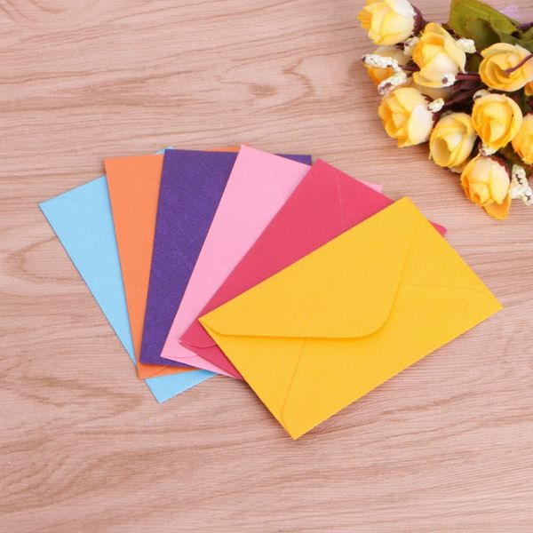 

gift wrap 50pcs retro blank mini paper envelopes wedding party invitation greeting cards